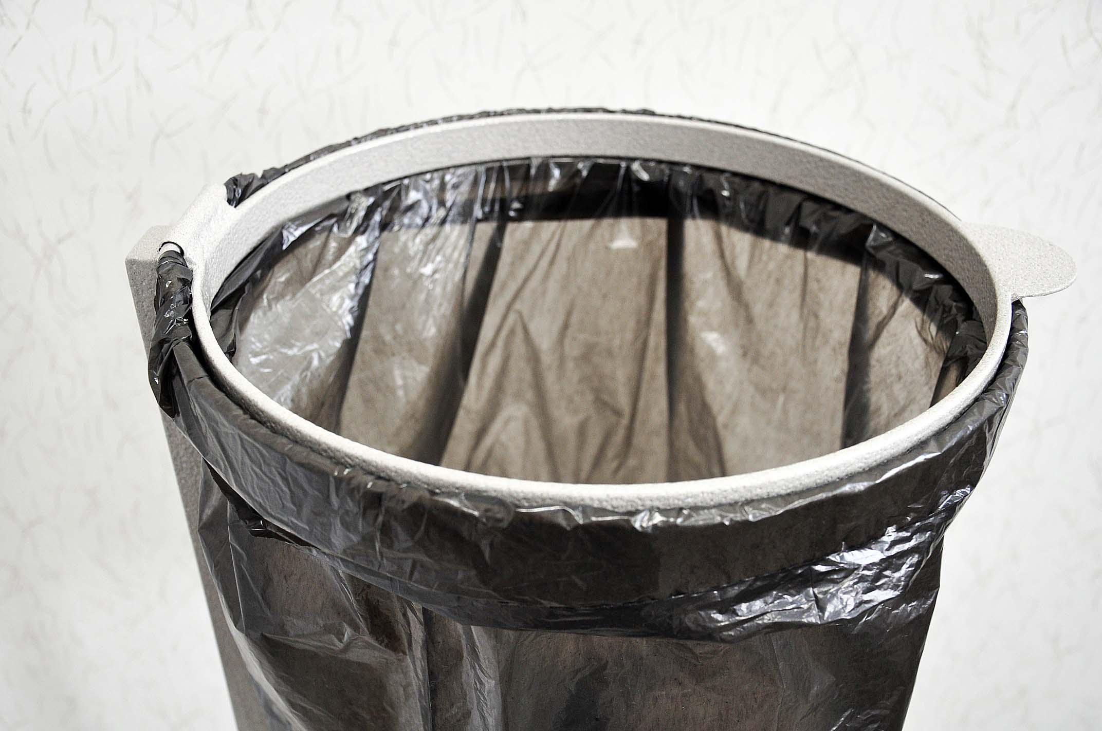 Урна Kompred OL188/1 под пакет для мусора Серый (1921991437) - фото 2