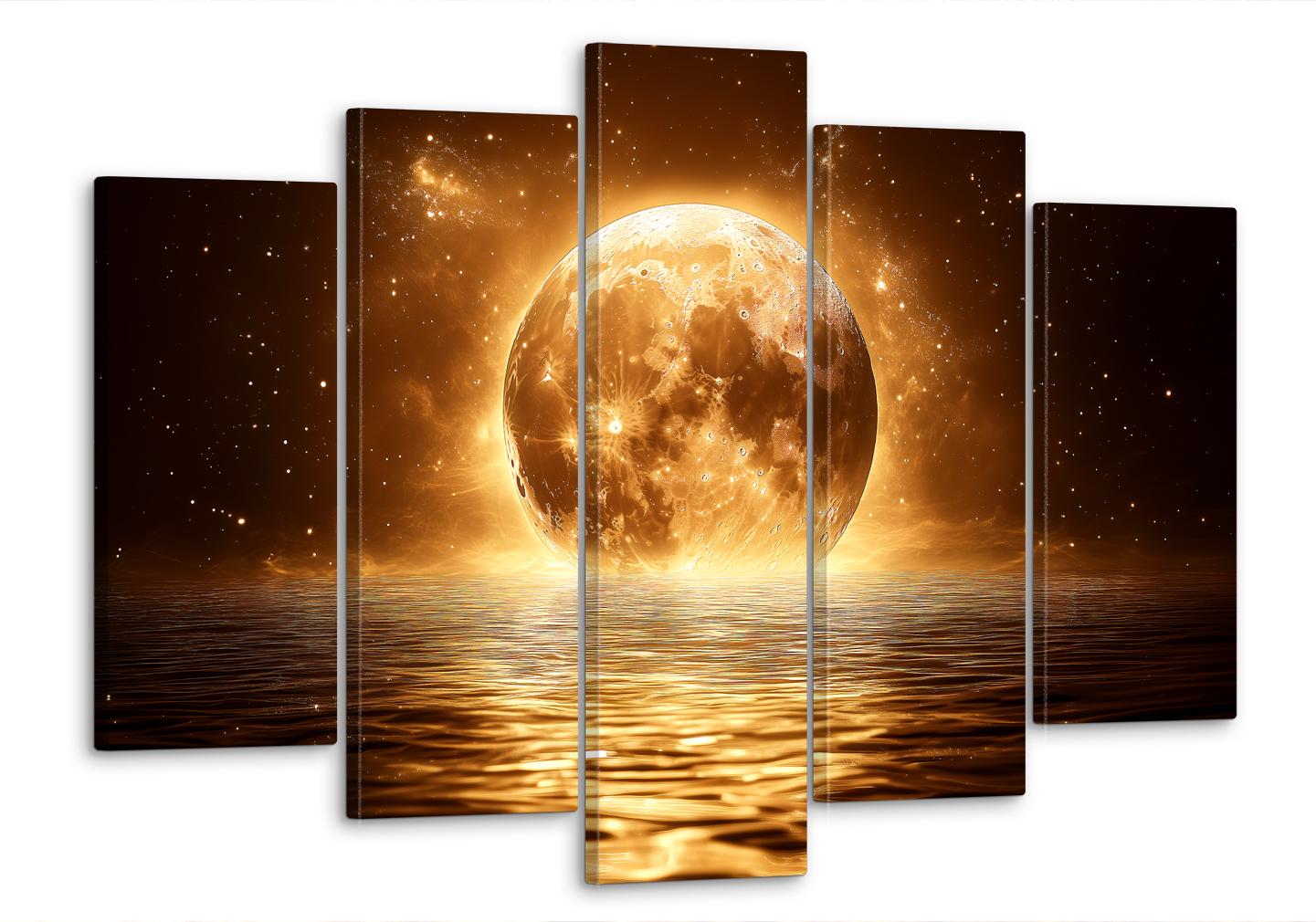 Картина модульная MAKO Золотое полное 80x125 см (MK50542)