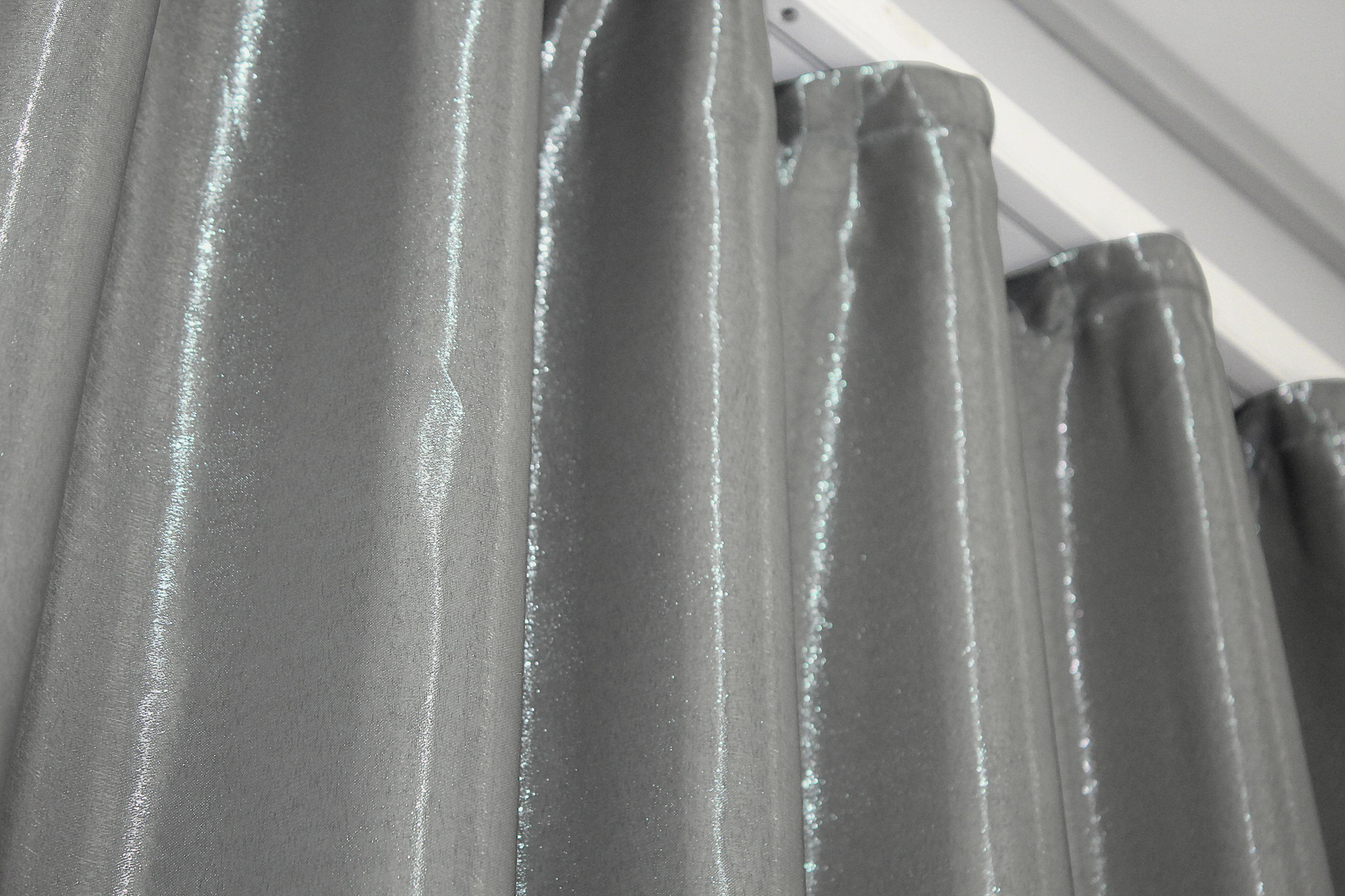 Комплект штор VR-Textil Атлас № 799ш монорей 100х270 см 2 шт. Графитовый (31-204) - фото 6 Комплект штор VR-Textil Атлас № 799ш монорей 100х270 см 2 шт. Графитовый (31-204) - фото 6