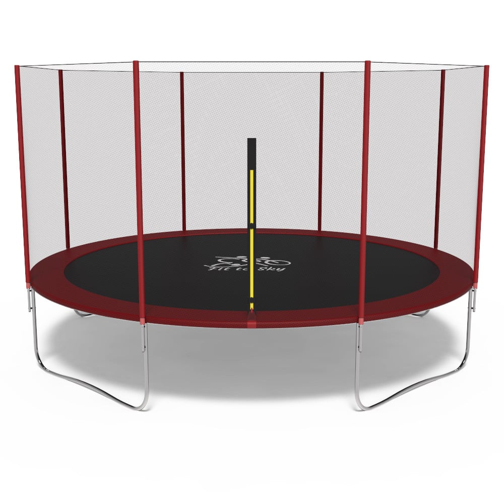 Батут FitToSky 404 см Червоний