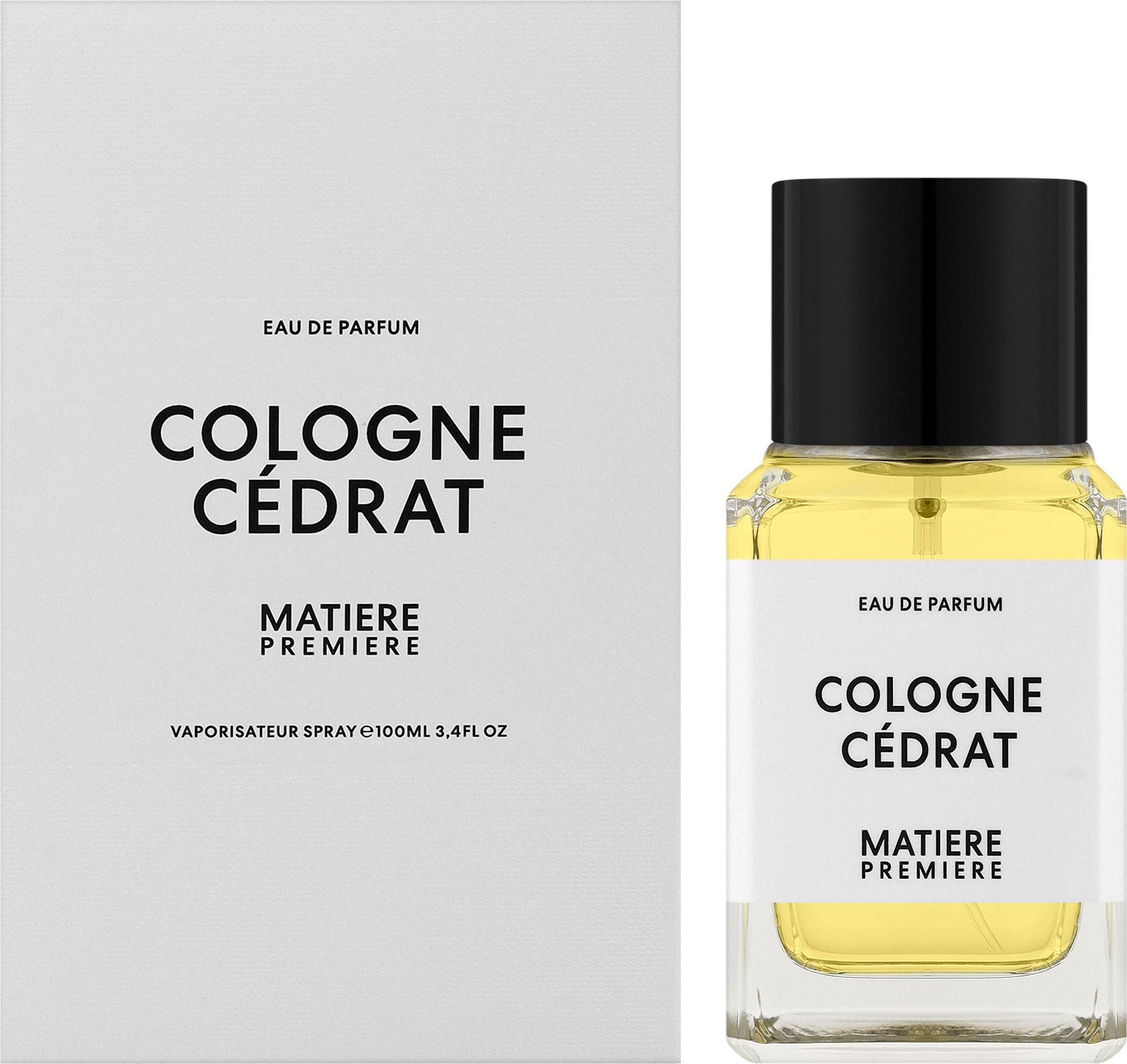 Парфюмированная вода унисекс Matiere Premiere Cologne Cedrat 100 мл (381595)