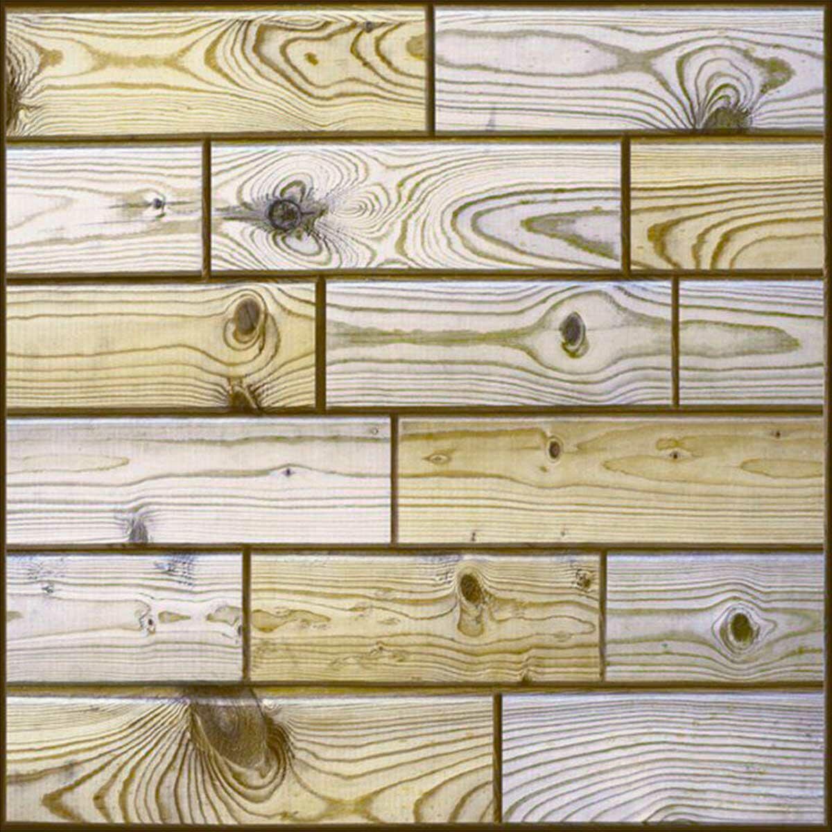 Плитка декоративная Sticker Wall SW-00001133 ПВХ самоклеящаяся 300х300х4 мм Серый (991943250)