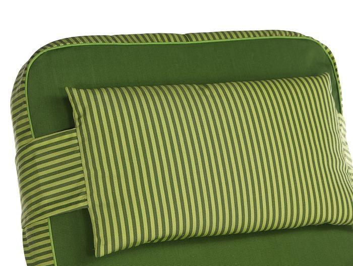 Шезлонг Ost-Fran Janet texsilk Зеленый (2943) - фото 2 Шезлонг Ost-Fran Janet texsilk Зеленый (2943) - фото 2