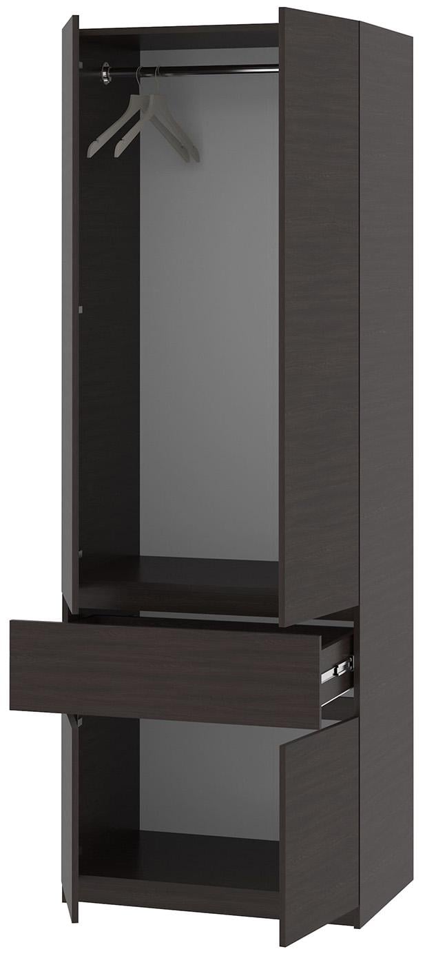 Шафа для одягу сучасна Майстер Форм Брайт 800х520х2000 мм Венге магія (20569) - фото 2