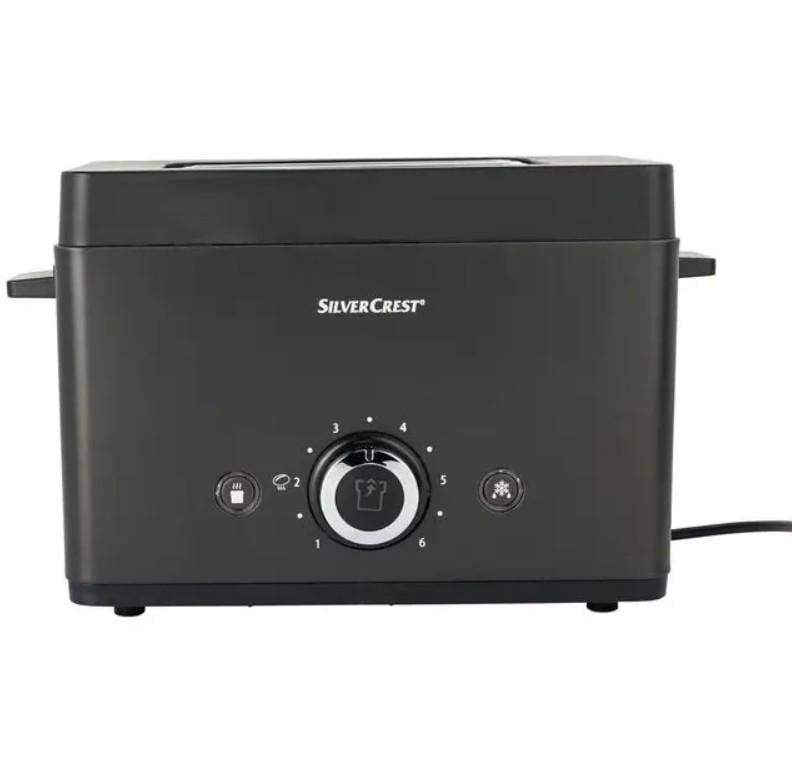Тостер кухонный Silver Crest STT горизонтальный с 7 режимами 850 Вт Черный (166-1) Тостер кухонный Silver Crest STT горизонтальный с 7 режимами 850 Вт Черный (166-1)