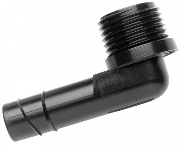 Штуцерное колено Hunter HSBE-075