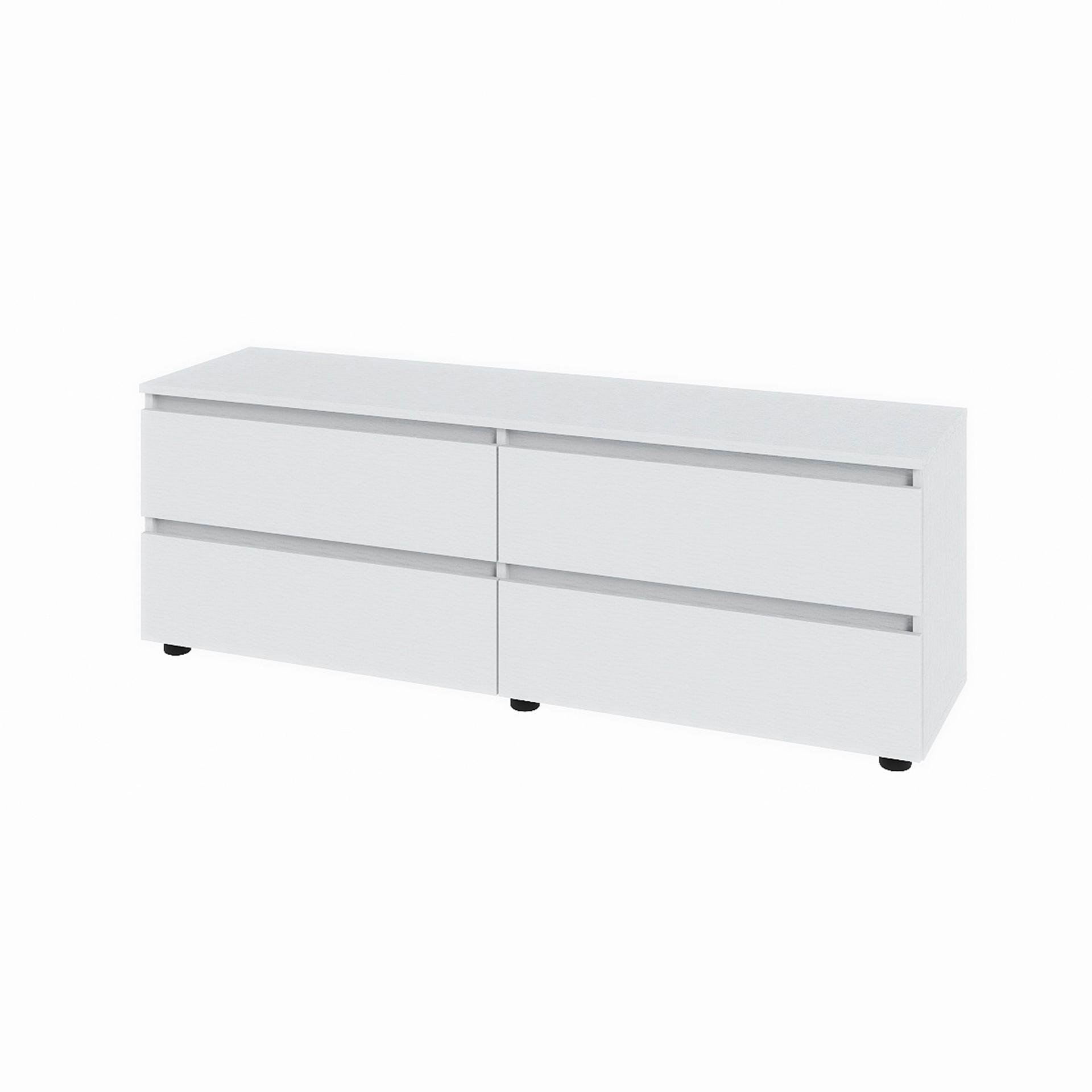 Тумба під ТВ Everest Лайт ЛТВ-1400 1402х377х488 мм Німфея Альба (11143) - фото 1 Тумба під ТВ Everest Лайт ЛТВ-1400 1402х377х488 мм Німфея Альба (11143) - фото 1