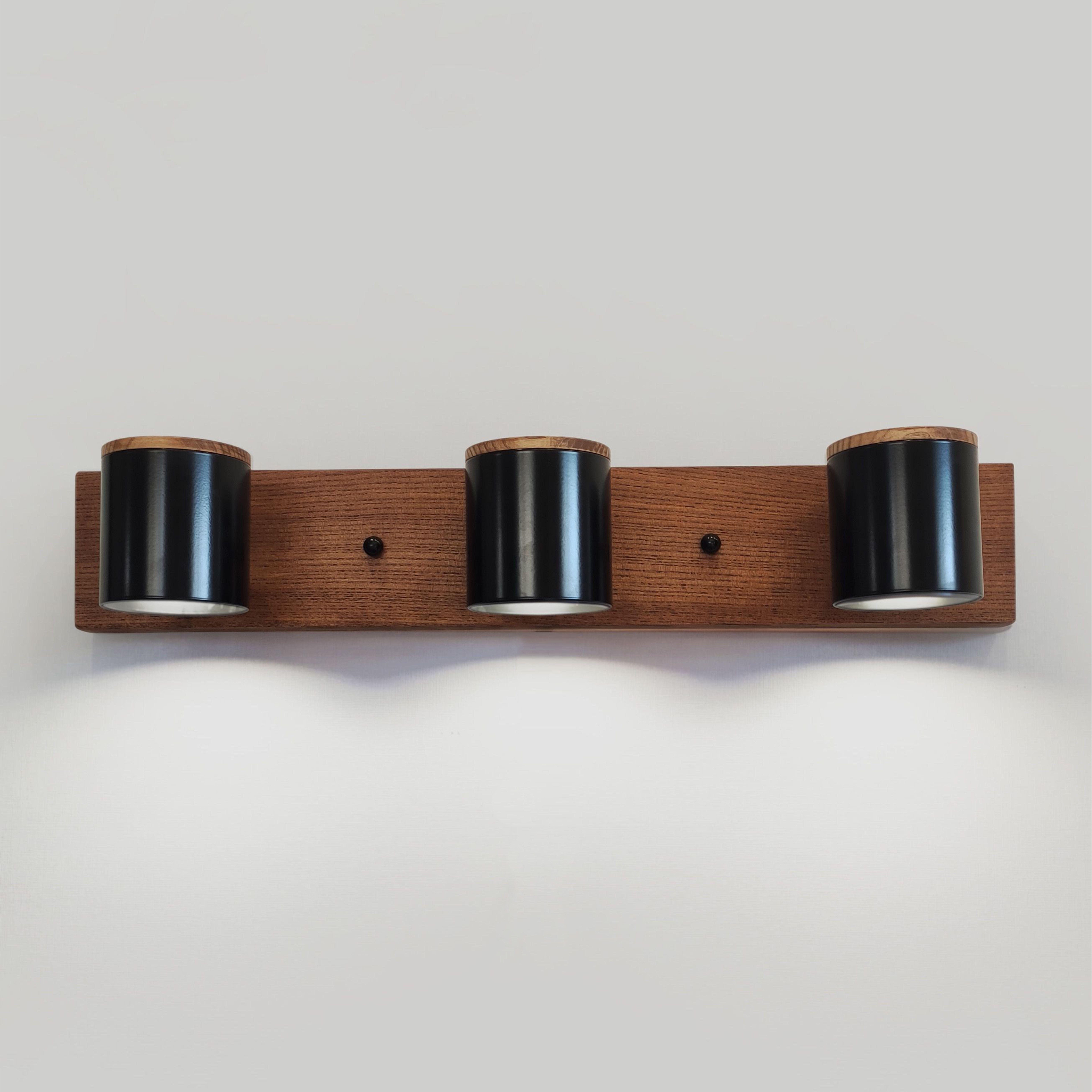 Настенный светильник в стиле лофт Gaff Design Black (BRAWal)