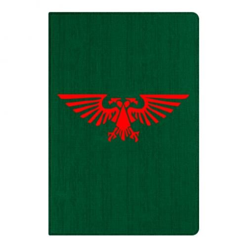 Блокнот Imprerium Warhammer 40000 Red logo А5 в лінію 112 сторінок 70 г/м2 Темно-зелений (2636204-16-25122) - фото 1