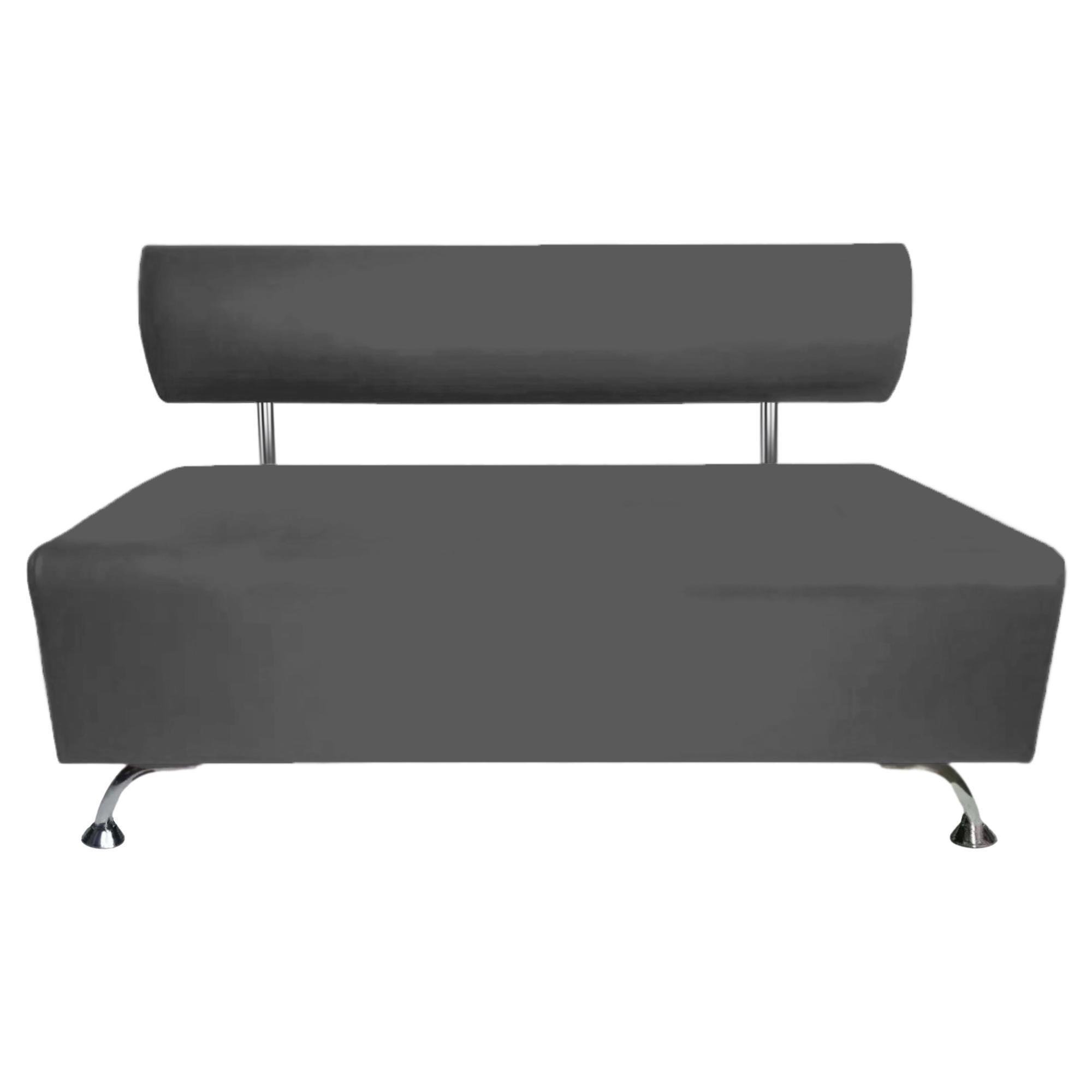 Диван офисный AVVS для ожидания/приемной 150 см с ножками 12 см Светло-серый - фото 2