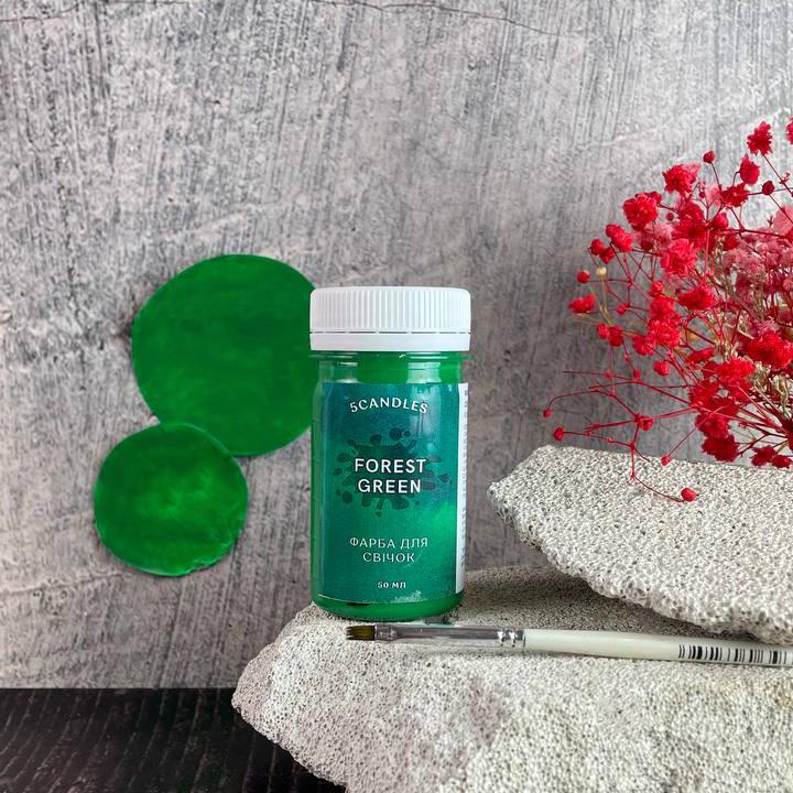 Фарба для свічок Лісовий Зелений (1398)