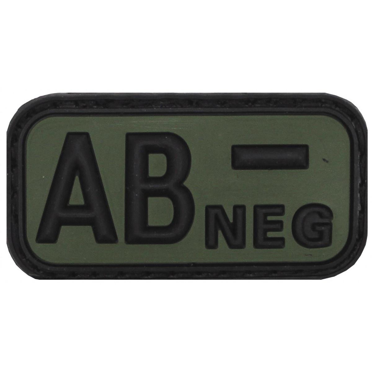 Нашивка группа крови AB(IV) Rh- Olive