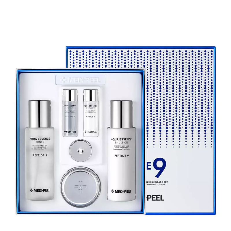 Подарунковий набір косметики омолоджуючий Medipeel Peptide 9 Skin Care set Special з пептидами (37514331)