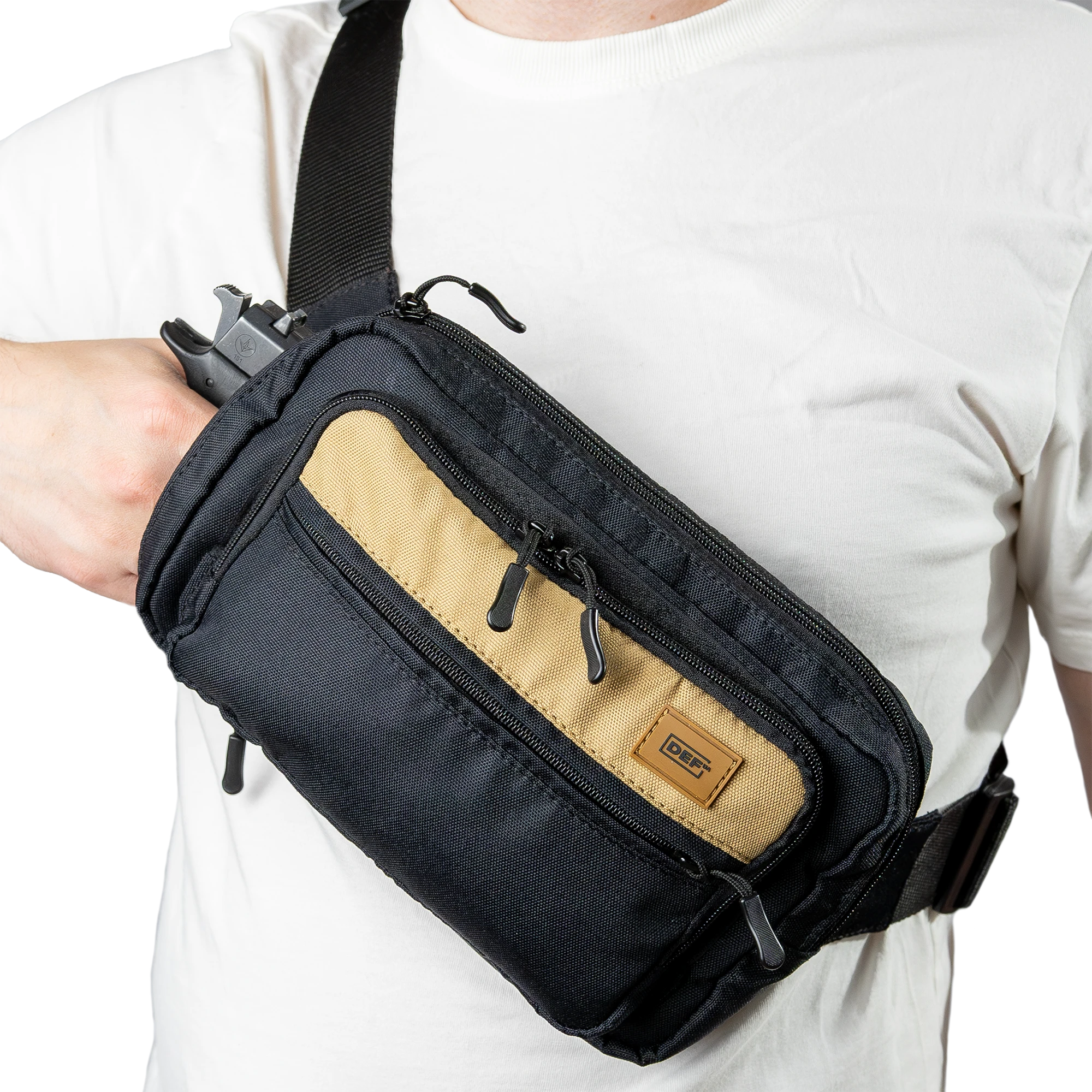 Сумка-кобура Saturn DEFua Black/Coyote - фото 2 Сумка-кобура Saturn DEFua Black/Coyote - фото 2