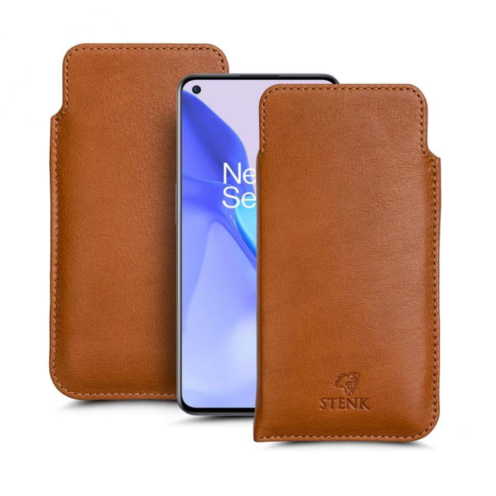 Футляр Stenk Elegance для OnePlus 9 Camel (69655)