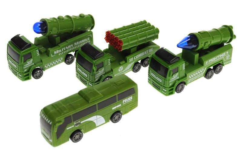 Набір військових машин 7756S 312AB 4 шт. 32x22x4,5 см (MTT-154093)