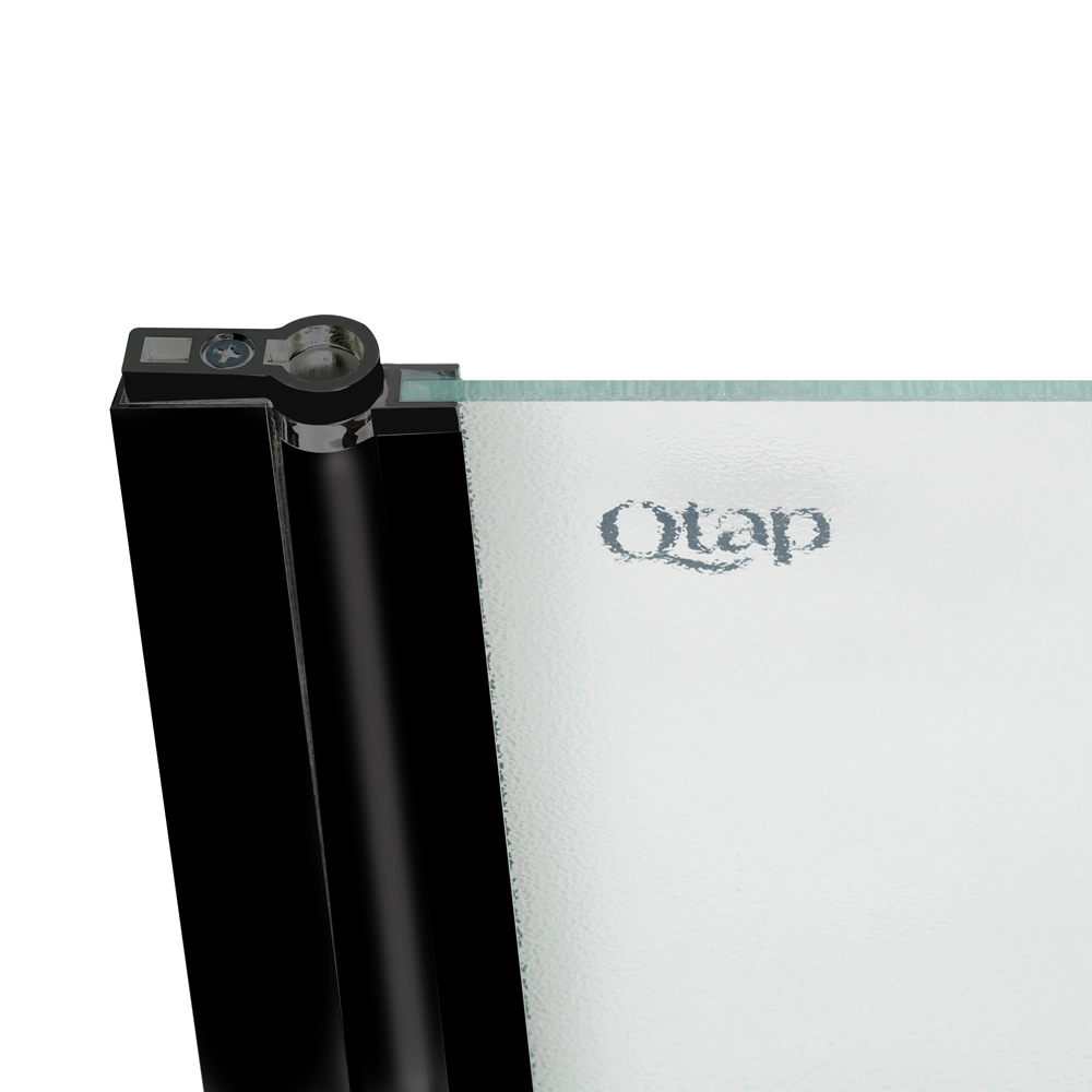 Штора на ванну Qtap Standard Pear BLM407513APL левая стеклянная 75х130 см (FRRS00051928) - фото 3