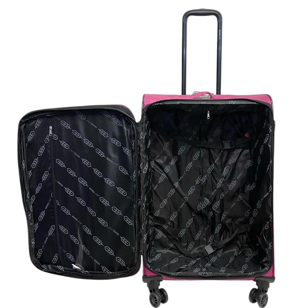 Чемодан средний Bordlite JB2068 полиэстер M Малиновый - фото 3 Чемодан средний Bordlite JB2068 полиэстер M Малиновый - фото 3