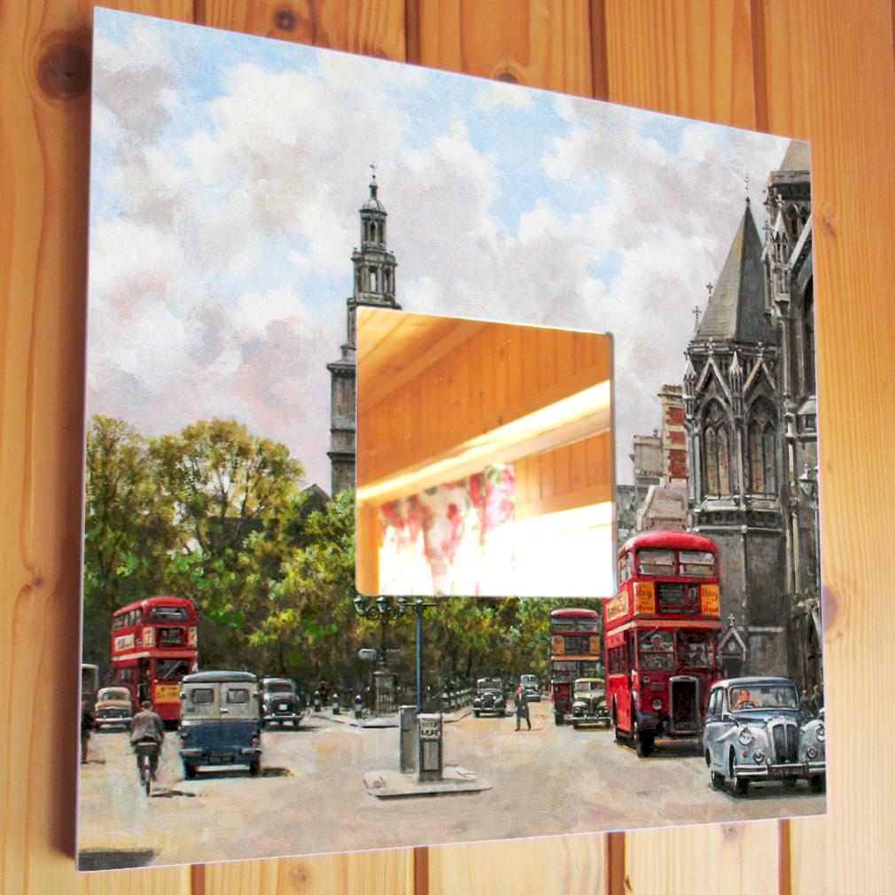 Зеркало декоративное Старый Лондон 260х260 мм (M00548)