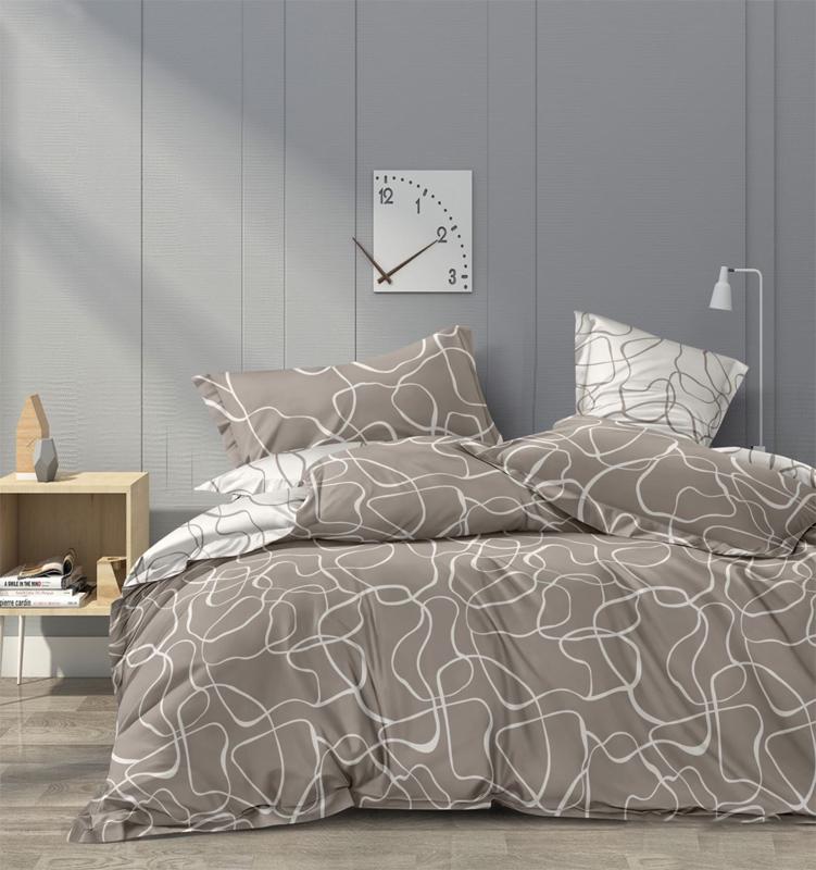 Комплект постільної білизни Кондор сатин двоспальний 180х215 см (1985 180х215)