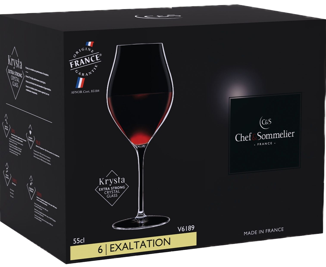 Набір келихів Chef&Sommelier EXALTATION 6 шт. 550 мл (UG-V6189/1) - фото 4