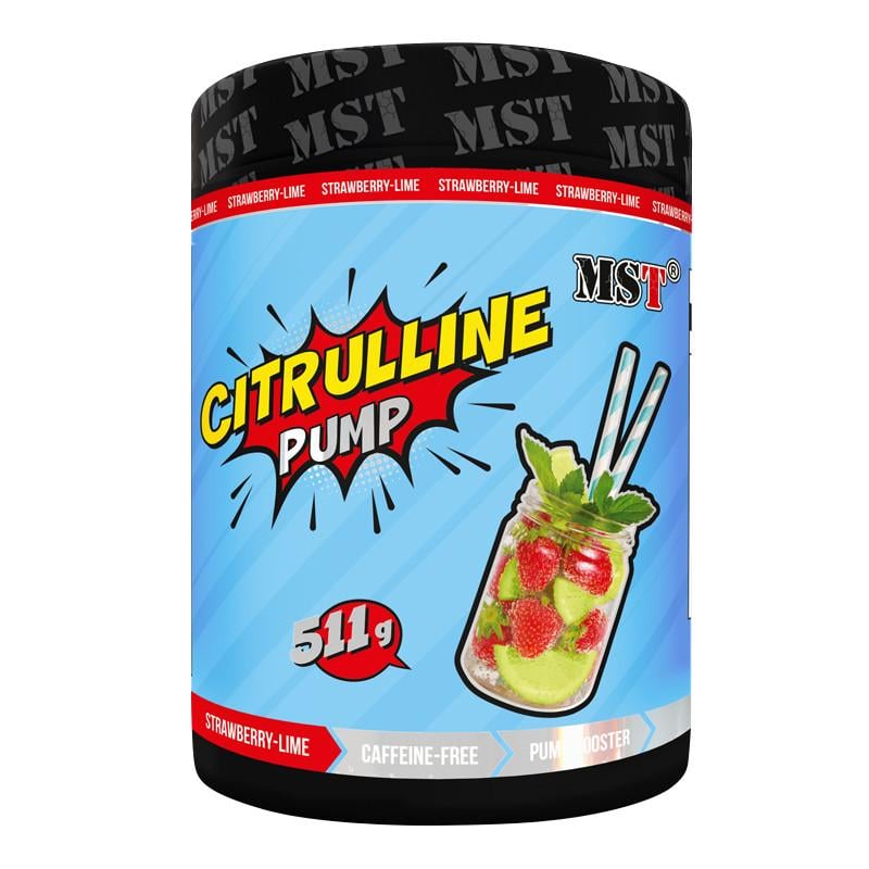Цитруллин MST Citrulline Pump Клубника/Лайм 511 г (19924-02)