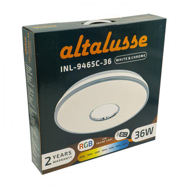 Люстра Altalusse INL-9465C-36 RGB White/Chrome (8599879910616) - фото 16