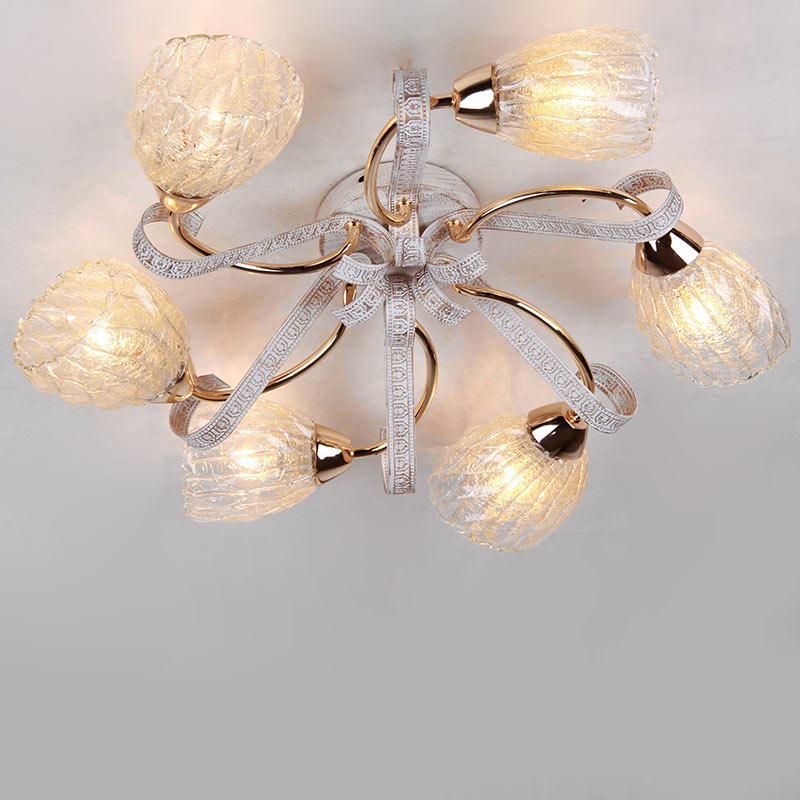 Люстра стельова Light House ES-16014/6 на шість ламп Білий