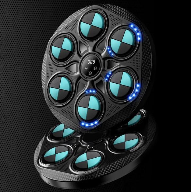 Тренажер для бокса настенный OSPORT музыкальный с подсветкой Черно-синий (MS 4449) - фото 3 Тренажер для бокса настенный OSPORT музыкальный с подсветкой Черно-синий (MS 4449) - фото 3