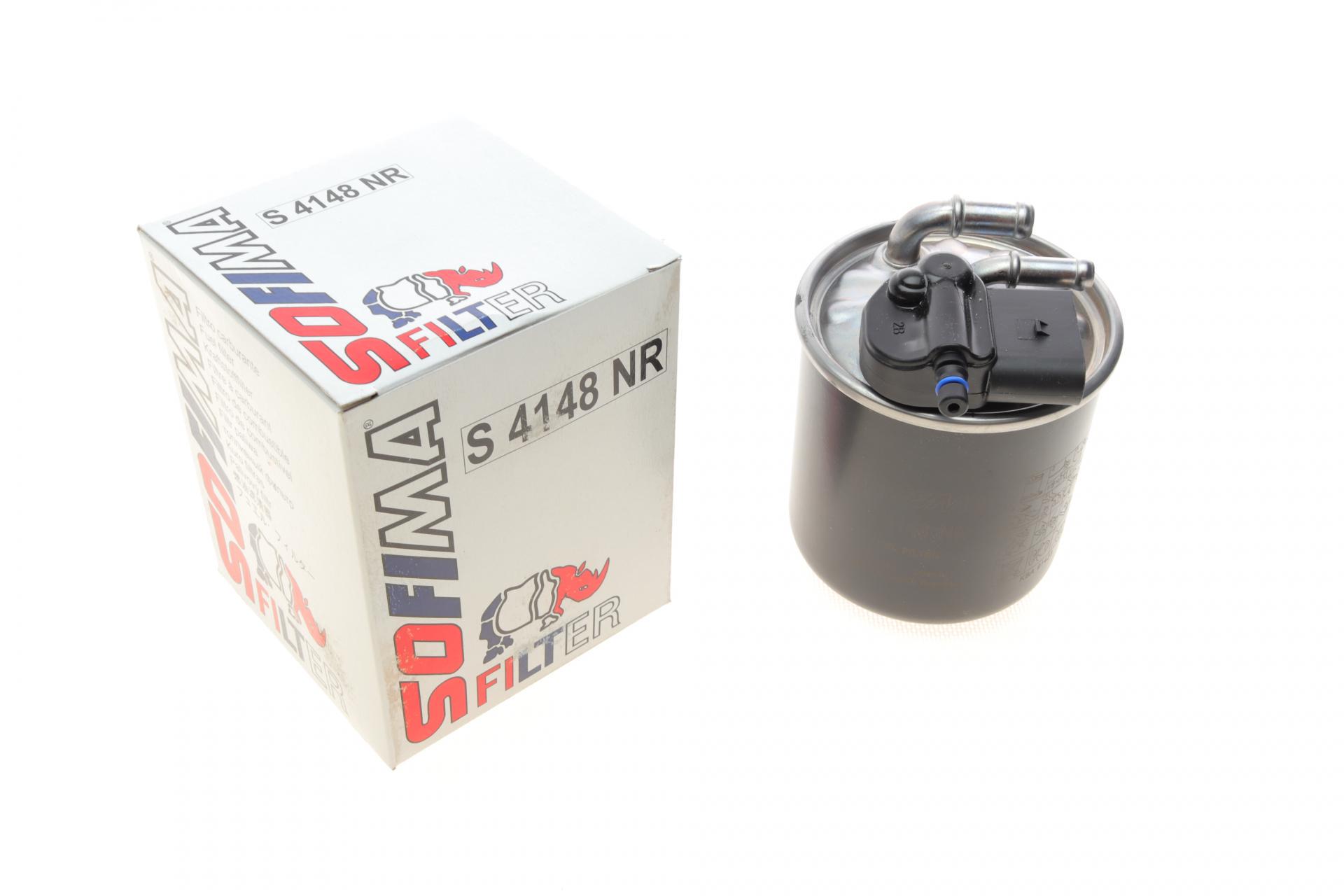 Фільтр паливний SOFIMA для MB Sprinter 09-16/ A-class W176/E-class W212 1,8-3,0 11- OM642/OM651- (S 4148 NR)