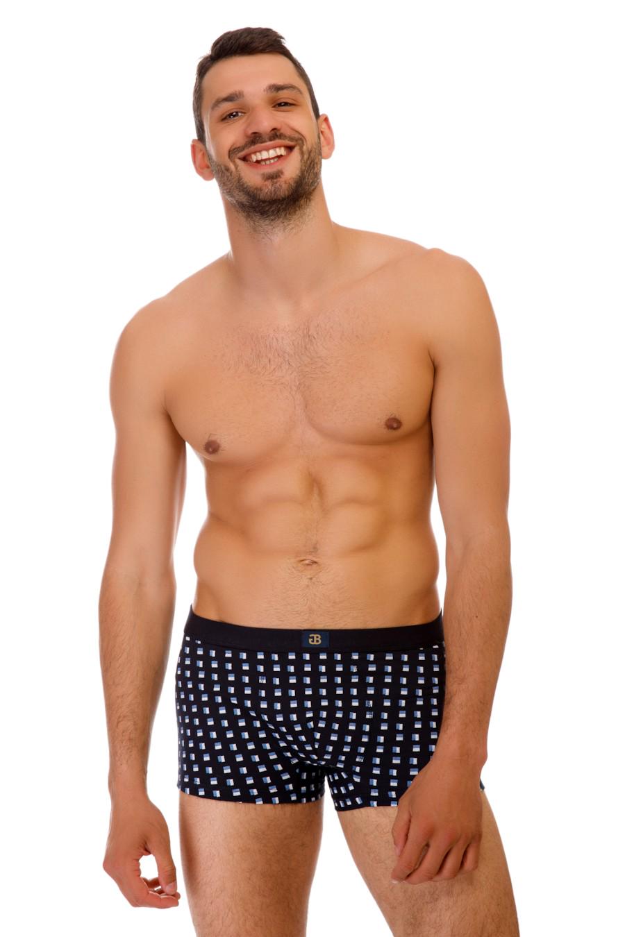 Трусы боксеры Gasoline Blu р. 50/L Темно-синий (70840)