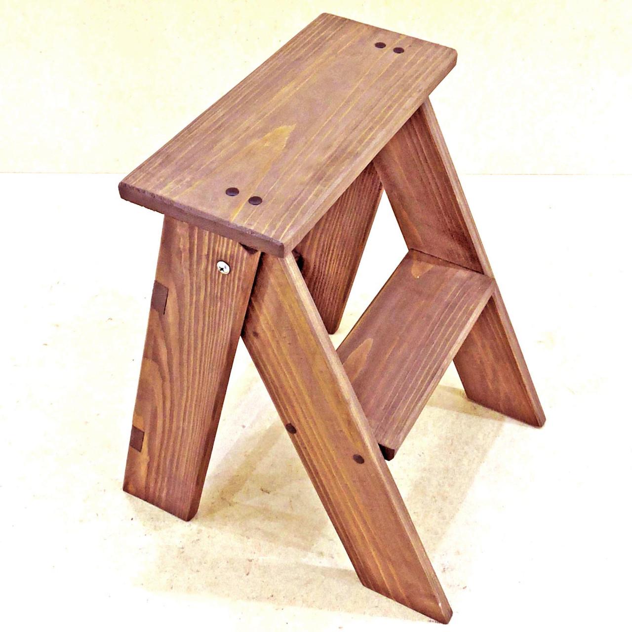 Скамейка-ступенька из дерева Солари Шафран (ССТ-012706)