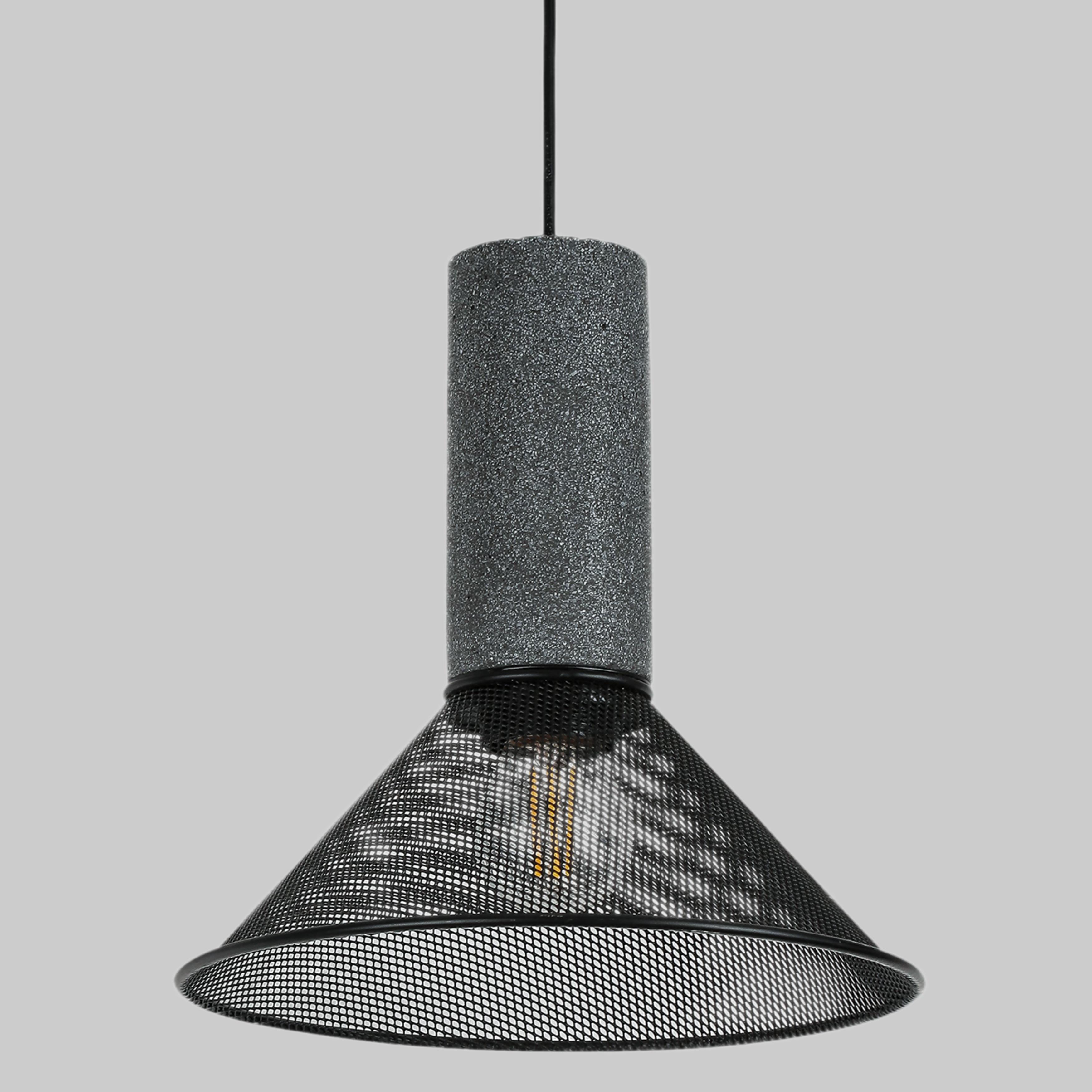 Светильник подвесной 21 см Черный (74-HJ2521-1C BK)