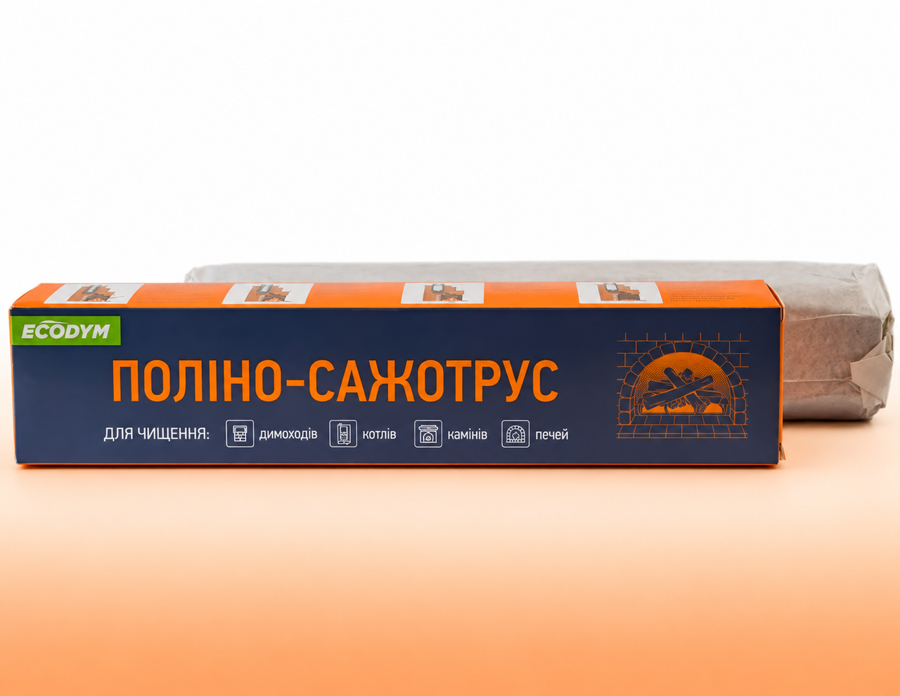Поліно-сажетрус Ecodym для чищення димоходу (104836SV) Поліно-сажетрус Ecodym для чищення димоходу (104836SV)