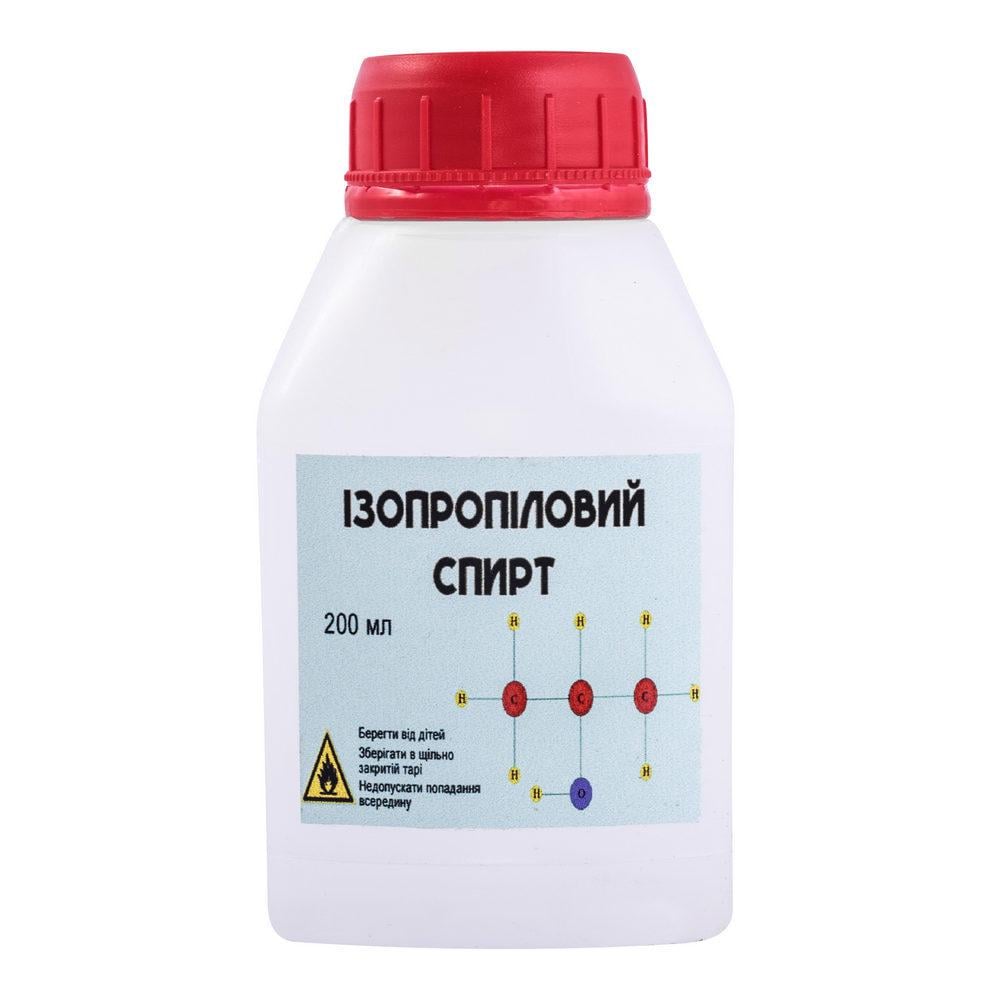 Спирт изопропиловый 200 мл Прозрачный (34565700)