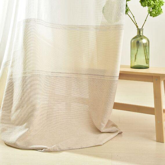 Тюль набивна IDEIA Рогожка Mathis V-104 3,1 м Бежевий (2200004233161)