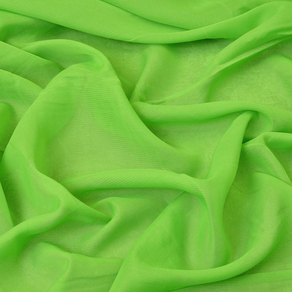 Ткань шифон Мульти Салат (1438560530)