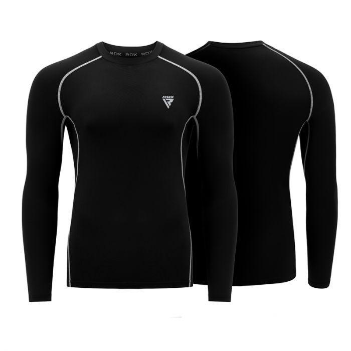 Рашгард с длинным рукавом RDX Lycra M Black (13543) - фото 3