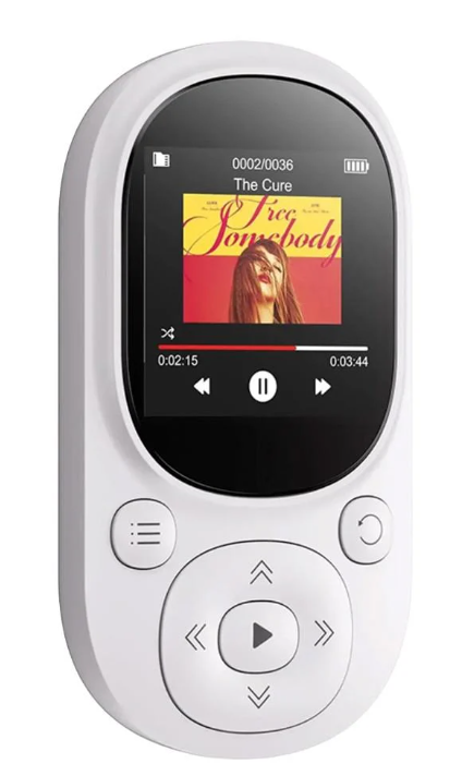 MP3-плеер A11 Bluetooth Hi-Fi 32Gb с клипсой/FM-радио и диктофоном White (124428368)