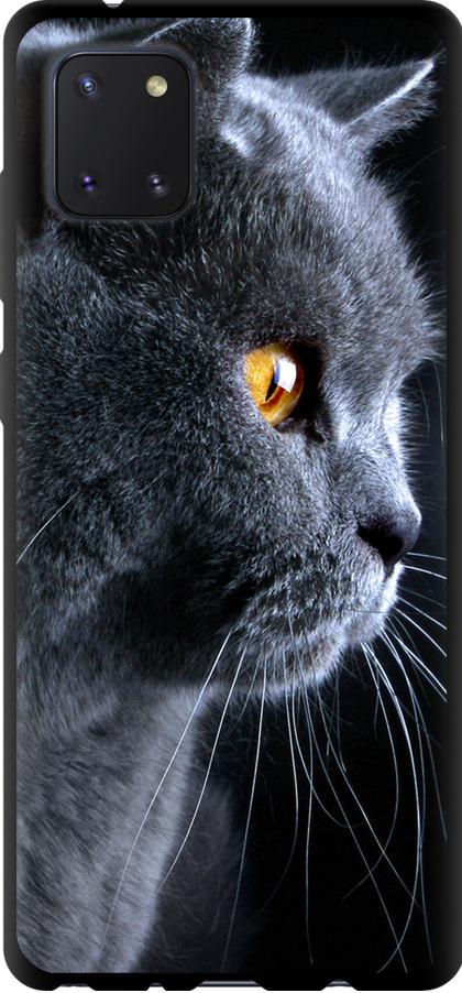 Чехол на Samsung Galaxy Note 10 Lite Красивый кот (3038b-1872-42517) Чехол на Samsung Galaxy Note 10 Lite Красивый кот (3038b-1872-42517)