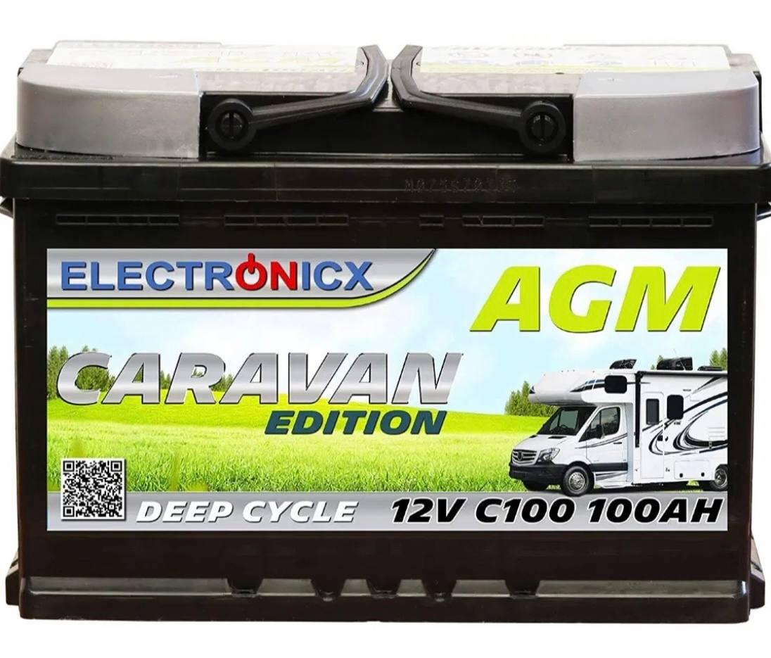 Аккумуляторная батарея Electronicx Caravan Edition AGM 100 Ah 12 V (12577)