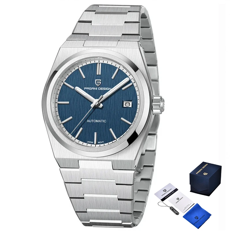 Наручний годинник Pagani Design PD-1753 Silver/Blue