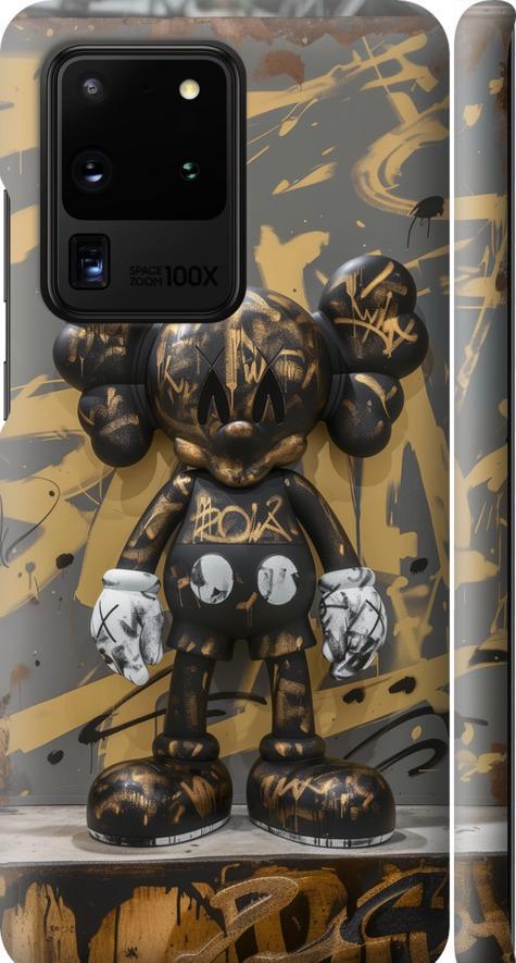 Чехол на Samsung Galaxy S20 Ultra Bronze kaws (6097m-1831-42517)