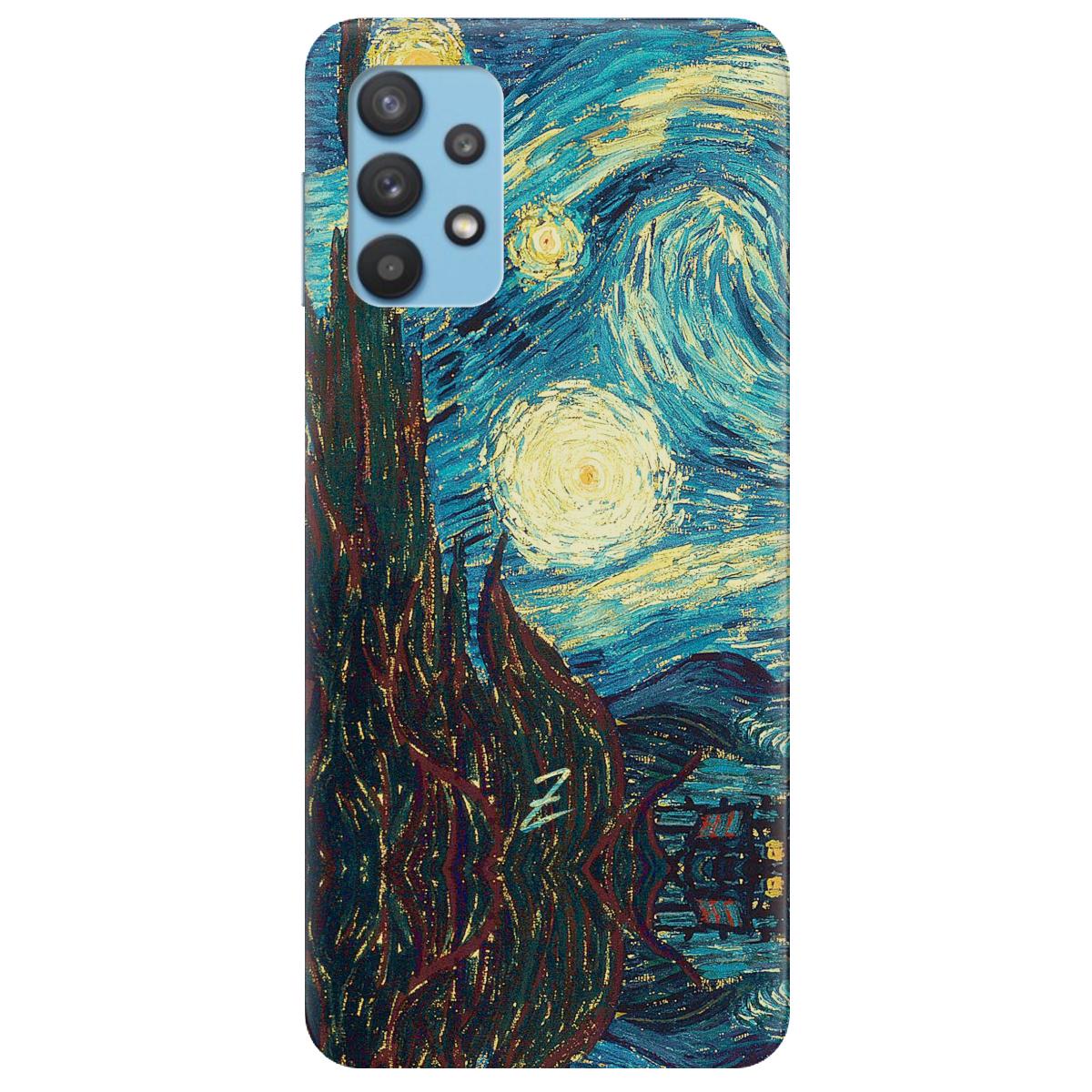 Силиконовый чехол Zorrov для Samsung Galaxy A32 - Starry Night (15500040082121610) - фото 1