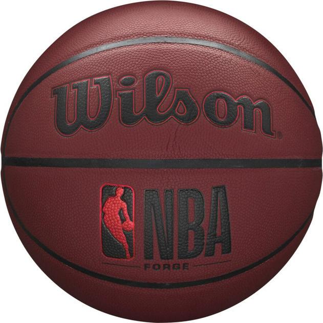 Мяч баскетбольный Wilson NBA FORGE BSKT CRIMSON size 7 Red (WTB8201XB7 7)