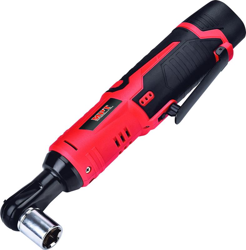 Трещотка ударная аккумуляторная MPT 3/8 12 В Li-ion 1,5 Ач 40 Нм 280 об/мин аксессуары 7 шт.