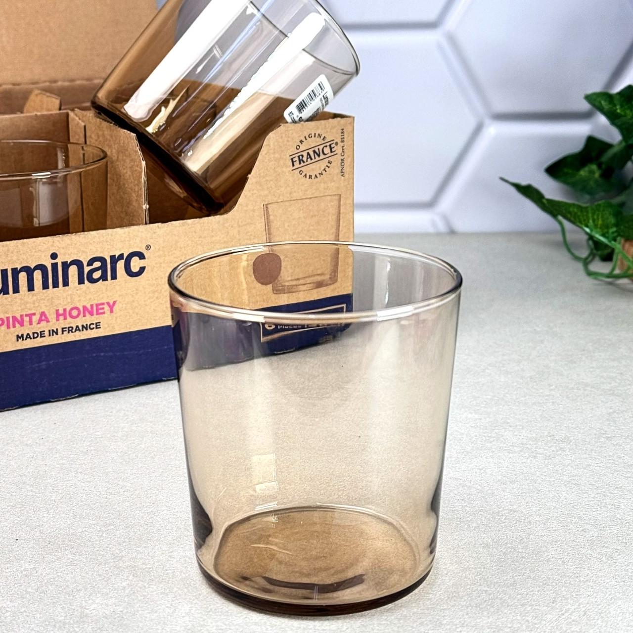 Набір склянок Luminarc Pinta Honey 360 мл 6 шт. Медовий (X0860/1)