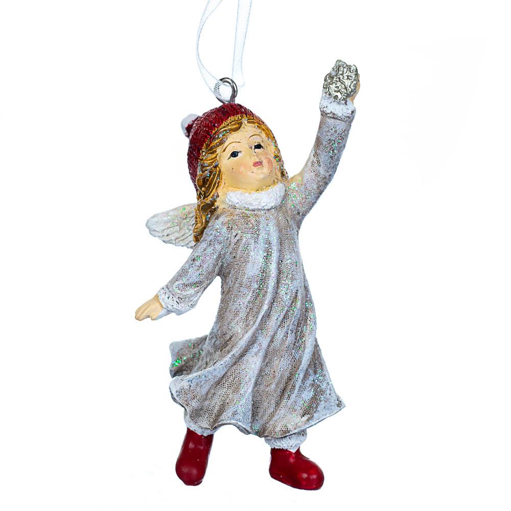 Новогодняя подвеска Elisey Ангелочек 6 шт. (2007-024)