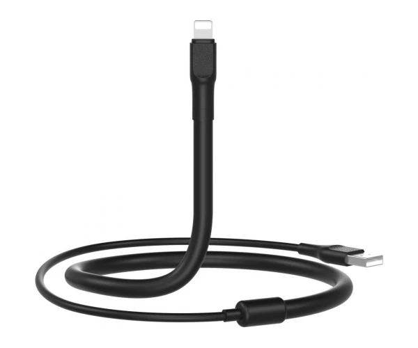 Кабель USB Xo NB195 2в1 USB to Lightning 1,2 м Black