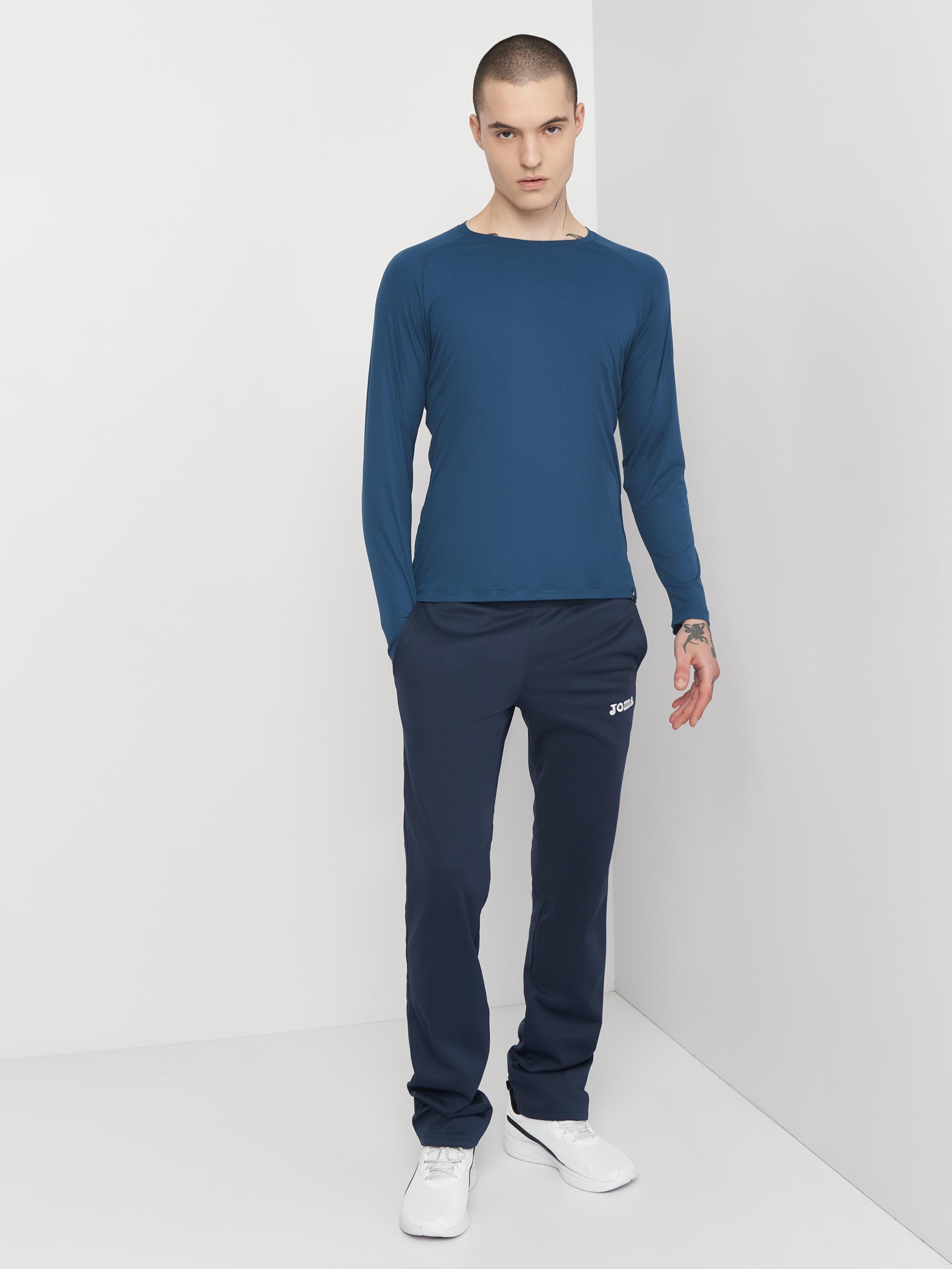 Лонгслив Joma 102672.732 R-Combi Long Sleeve T-Shirt 2XL Blue (8445456178842) - фото 3